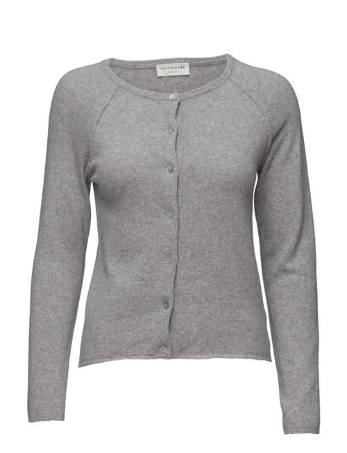 Rosemunde Rwlaica Ls O-Neck Raglan Cardigan Rosemunde Grey