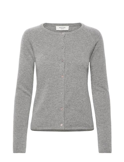 Rwlaica Cashmere Ls O-Neck Raglan C Rosemunde Grey