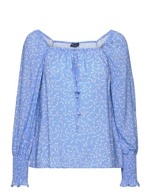 Charlotte Printed Blouse Lexington Clothing Blue