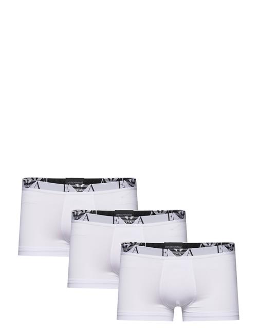 Emporio Armani Men's Knit 3Pack Trunk Emporio Armani White