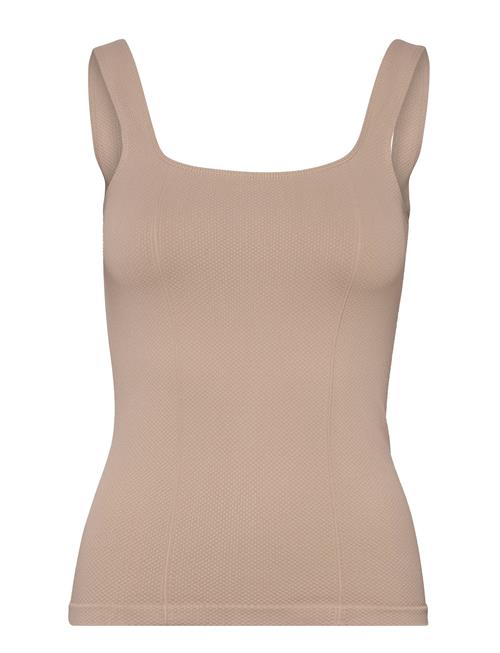 Se aim´n Luxe Seamless Singlet Aim´n Beige ved Booztlet