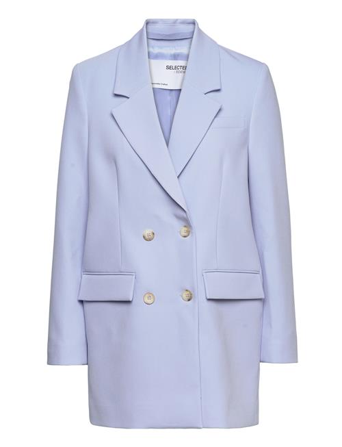 Selected Femme Slfnew Myla Ls Relaxed Blazer Noos Selected Femme Blue