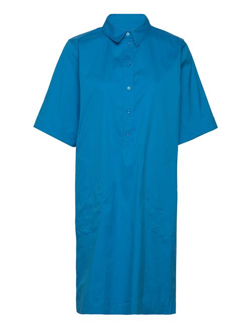 MOS MOSH Carlee 3/4 Shirt Dress MOS MOSH Blue