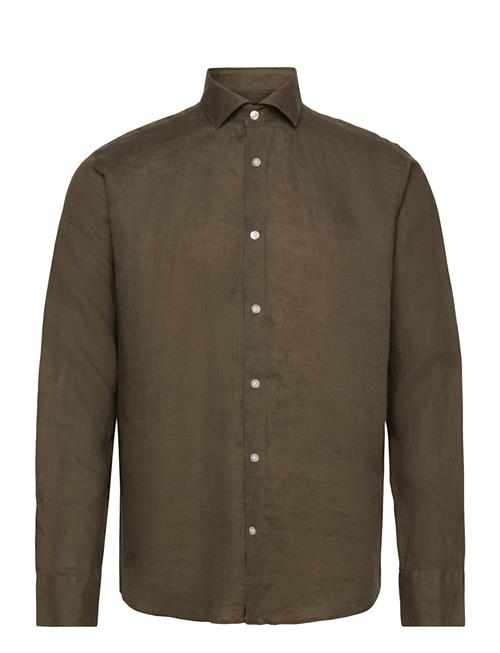 Bruun & Stengade Bs Taishi Casual Modern Fit Shirt Bruun & Stengade Khaki