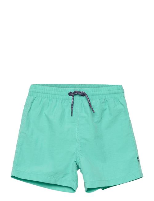 Cord Plain Swimming Trunks Mango Blue