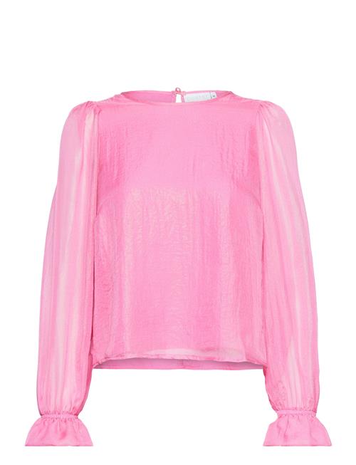 Se Coster Copenhagen Top In Metallic Shimmer Coster Copenhagen Pink ved Booztlet