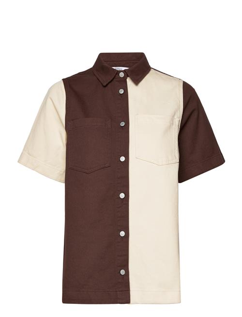 Enmass Ss Shirt Block 6803 Envii Brown