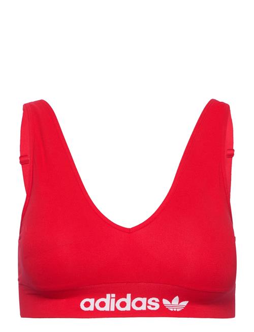 Se adidas Originals Underwear Bralette Adidas Originals Underwear Red ved Booztlet