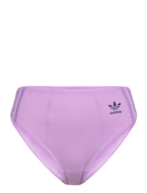 Se adidas Originals Underwear Highwaist Brief Adidas Originals Underwear Purple ved Booztlet