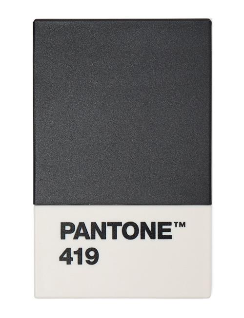 Se PANTONE Pant Creditcard Holder In Matte And Giftbox PANT Black ved Booztlet