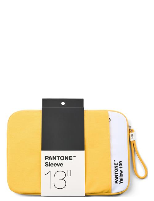 Se PANTONE Pant Tablet Sleeve 13" PANT Yellow ved Booztlet