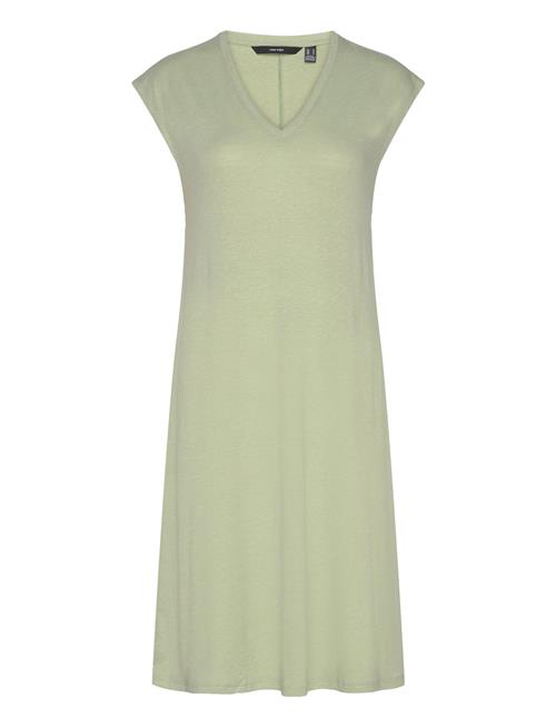 Vmmarijune Sl Knee Dress Jrs Vero Moda Green