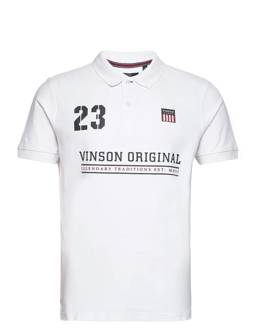 VINSON Vin Polo Mateo Men VINSON White