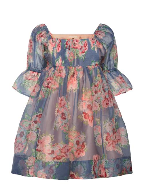 by Ti Mo Organza Babydoll Dress By Ti Mo Blue