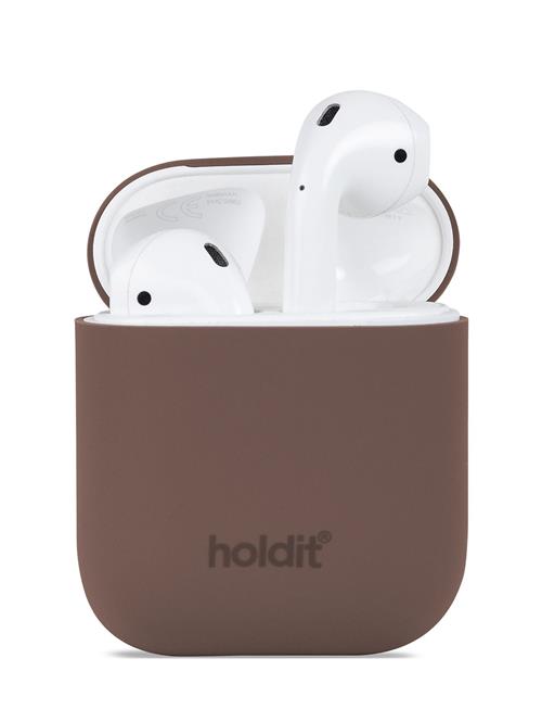 Se Holdit Silic Case Airpods 1&2 Holdit Brown ved Booztlet