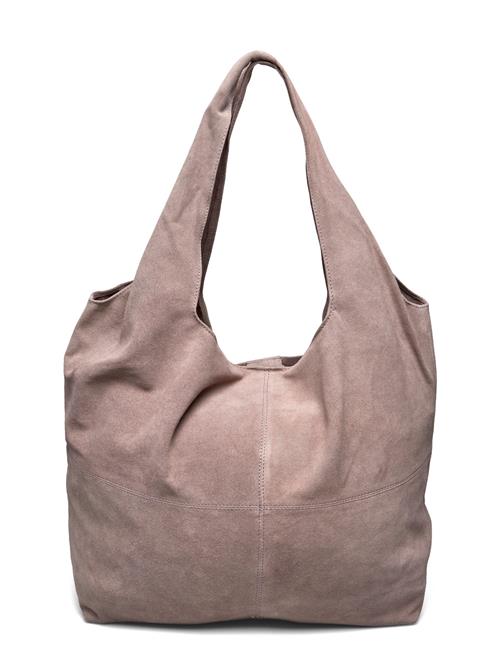 Se Becksöndergaard Suede Dalliea Bag Becksöndergaard Grey ved Booztlet