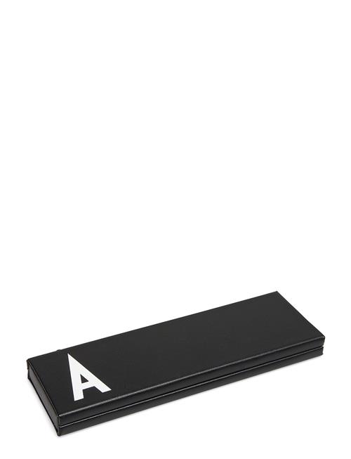 Personal Pencil Case Design Letters Black