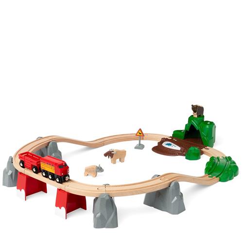 BRIO BRIO® World - 33988 Nordic Animal Togsæt | Rød | 3-6