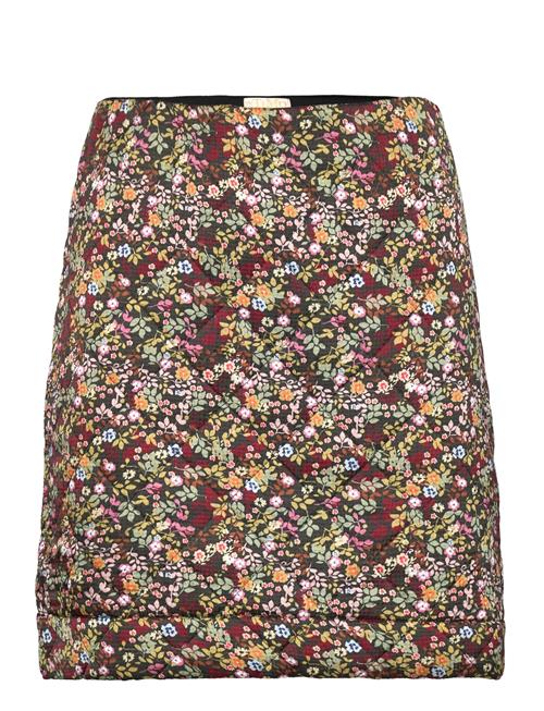 Quilted Satin Skirt By Ti Mo Patterned