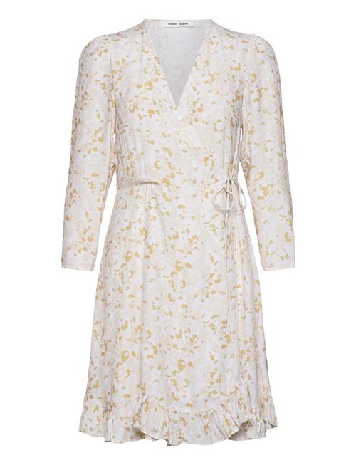 Samsøe Samsøe Janine Dress Aop 10867 Samsøe Samsøe Beige