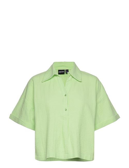 Pieces Pckiana Ss Shirt Bc Pieces Green