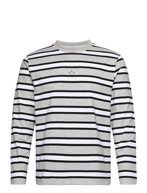 Se HOLZWEILER M. Hanger Striped Longsleeve HOLZWEILER Grey ved Booztlet