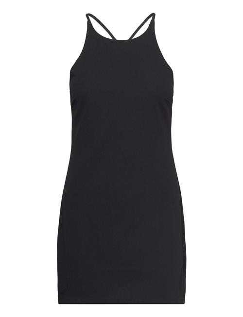 Mango Wrap Back Dress Mango Black