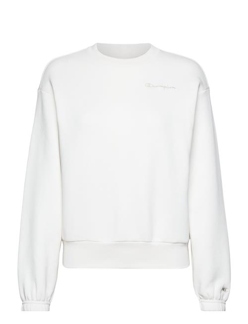 Se Champion Crewneck Sweatshirt Champion White ved Booztlet