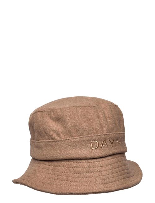 Se DAY ET Day Woolen Bucket Hat DAY ET Brown ved Booztlet