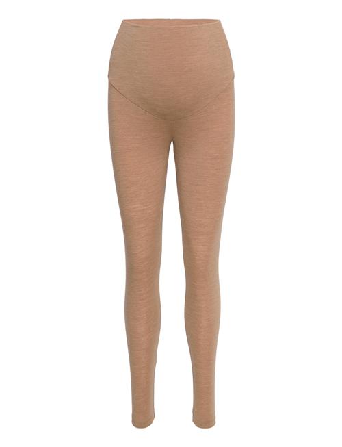 Merino Wool Leggings Boob Brown
