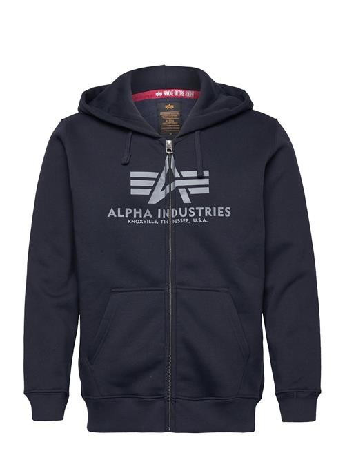 Alpha Industries Basic Zip Hoodie Alpha Industries Navy