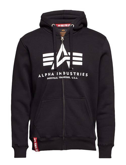 Basic Zip Hoodie Alpha Industries Black