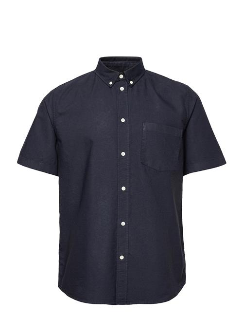 Michael Oxford Shirt Ss WOOD WOOD Black