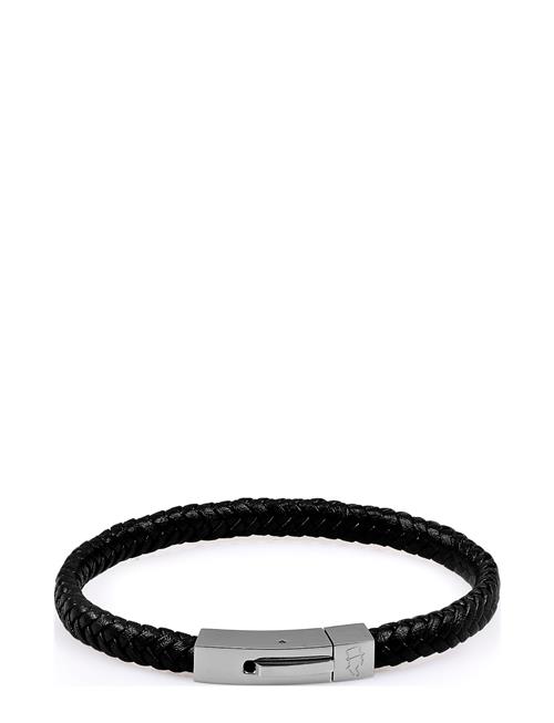 Se edd. Leather Bracelet Singel Edd. Black ved Booztlet