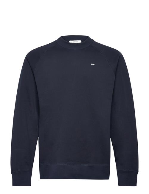 Se Wood Wood Hester Classic Sweatshirt Gots Wood Wood Navy ved Booztlet