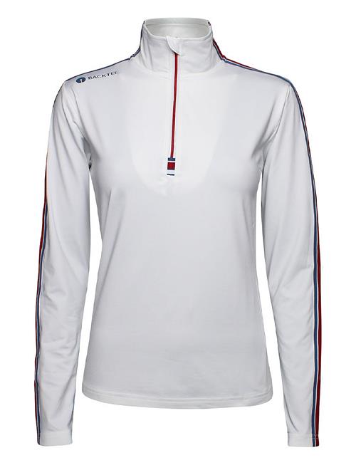 Se BACKTEE Ladies Sporty Baselayer BACKTEE White ved Booztlet