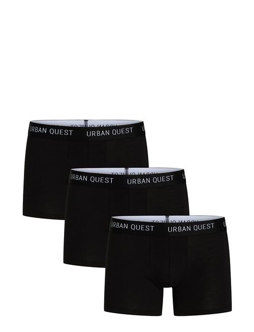 URBAN QUEST 3-Pack Men Bamboo Tights URBAN QUEST Black