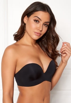 Wonderbra Perfect Strapless Bra Black 80D