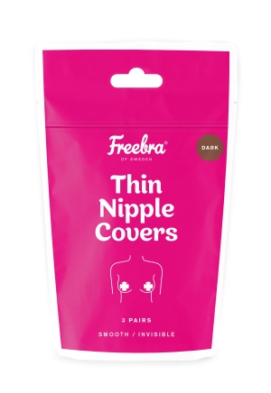 Se Freebra Thin Nipple Cover Dark One size ved Bubbleroom