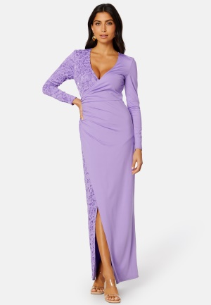 Se Bubbleroom Occasion Iliana Gown Purple XS ved Bubbleroom