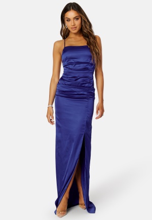 Se Bubbleroom Occasion Alda Strap Gown Blue 36 ved Bubbleroom