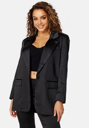 ONLY Lana-Mayra Satin Blazer Black 38