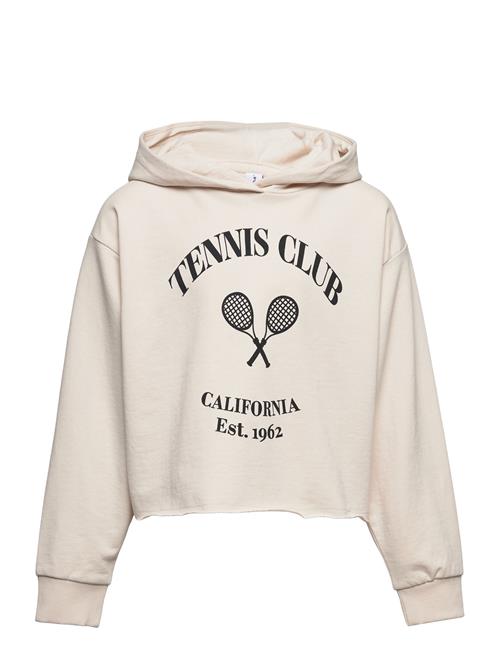 Vero Moda Vmoctavia Ls Cropped Hoodie Jrs Girl Vero Moda Cream