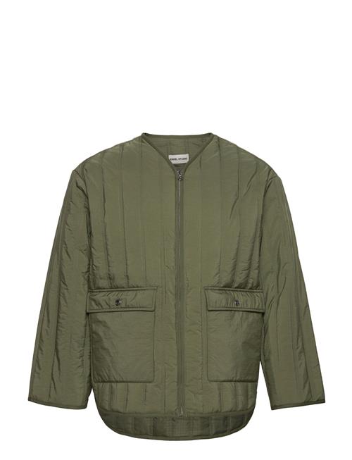 Enkel Studio Esoliven Quilted Jacket F Enkel Studio Green