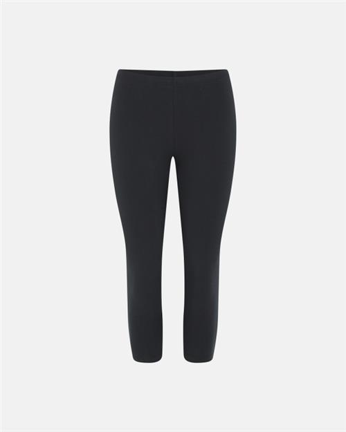 3/4 leggings | Økologisk bomuld | Sort