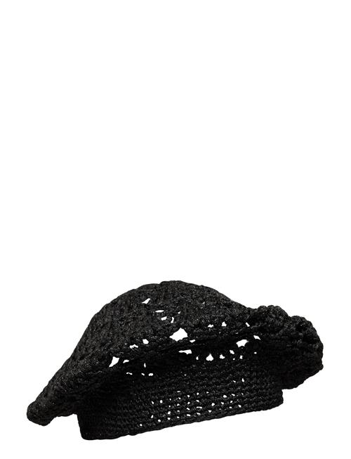 Ganni Beret Ganni Black