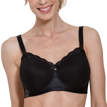 Abecita Bh Mama Padded Maternity Soft Bra Sort polyamid B 80-85 Dame