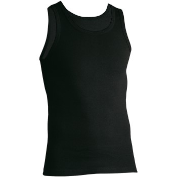 JBS Basic Tanktop Sort bomuld Small Herre