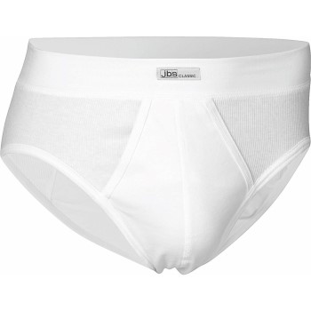 JBS Classic Brief 390-12 Hvid bomuld Small Herre