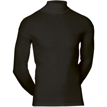 Se JBS Classic Roll Neck Long Sleeve Sort bomuld Medium Herre ved Timarco